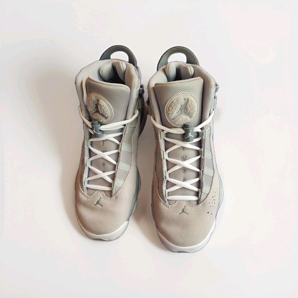 Nike Air Jordan 6 Rings Wolf Grey Cool Grey Mens Sneakers Shoes Youth Size 6.5